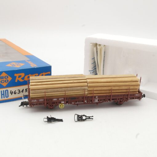 Roco H0 46315 Rungenwagen mit Lagung der SNCF in OVP RR691