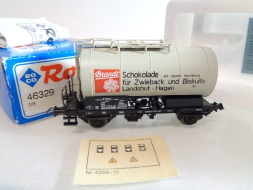 Roco H0 46329 Kesselwagen Brandt der DB in OVP RR4048