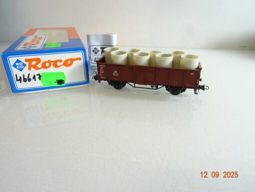 Roco H0 46617 offener Güterwagenmit Ladegut der DB in OVP HS3