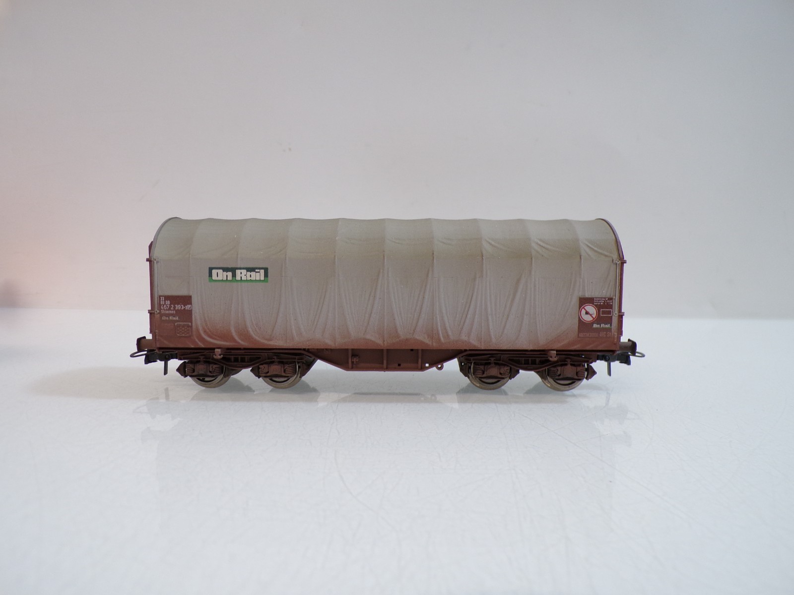 Roco H0 46914 AC Schiebeplanenwagen On Rail der DB in OVP für Märklin BH1706 – Bild 3