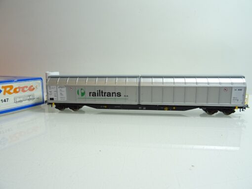 Roco H0 47147 Schiebewandwagen railtrans der AAE neuwertig in OVP PR1851