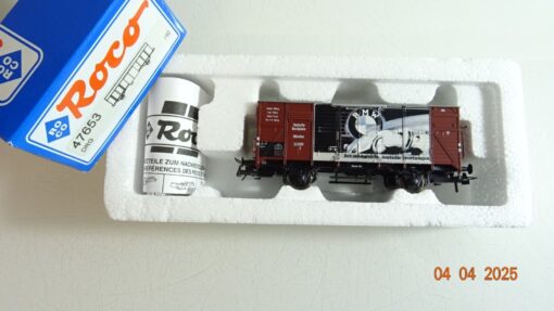 Roco H0 47653 gedeckter Güterwagen BMW der DRG in OVP PR6940