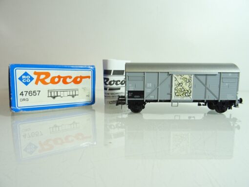 Roco H0 47657 gedeckter Güterwagen BMW der DR in OVP PR1942