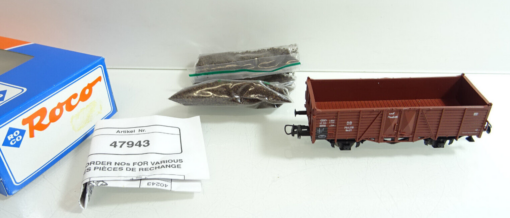 Roco H0 47943 AC offener Güterwagen mit Ladung der DB in OVP AR7949