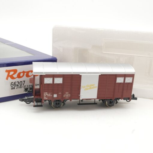 Roco H0 66207 gedeckter Güterwagen der SBB in OVP RR1354