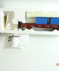 Roco H0 66611 Rungenwagen mit Ladung der DB in OVP PR4475