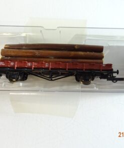 Roco H0 67483 Niederbordwagen mit Langholzladung der SBB in OVP PR9726
