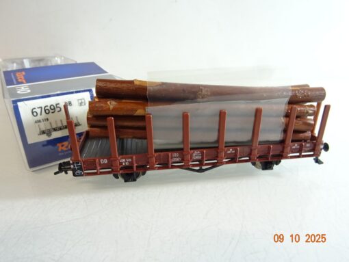 Roco H0 67695 Rugenwagen mit Ladung, siehe Bilder in OVP RR3835
