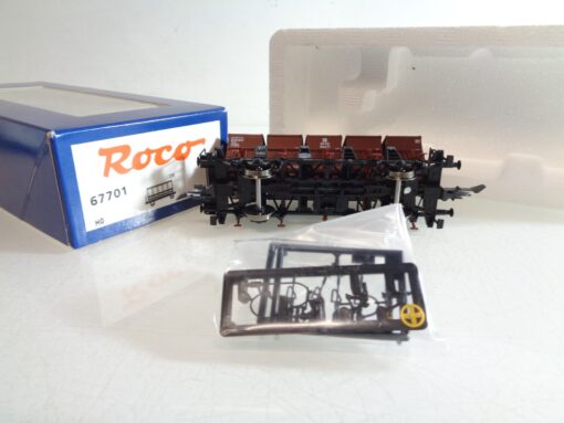 Roco H0 67701 Muldenkippwagen mit Ladung der DB in OVP RR4032 – Bild 4