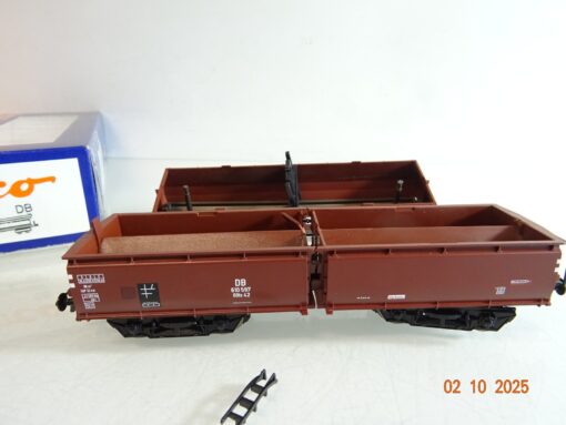 Roco H0 67710 Selbstentladewagen der DB in OVP BH329 – Bild 4