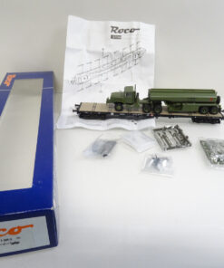 Roco H0 67766 Rungenwagen DB mit Sattelzugmaschine Tankauflieger in OVP C2121