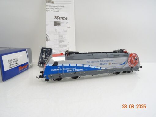 Roco H0 72499 E-Lok BR 101 060-2 Polizei der DB AG mit DSS in OVP LE9798
