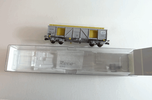Roco H0 76724 Containerrwagen mit Container msc der SNCB in OVP RR3832 – Bild 5