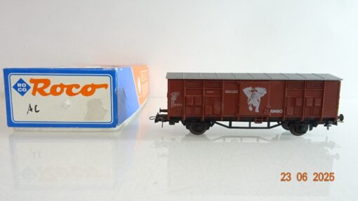 Roco H0 AC für Märklin gedeckter Güterwagen Schmid Jumbo der DB in OVP PR8642