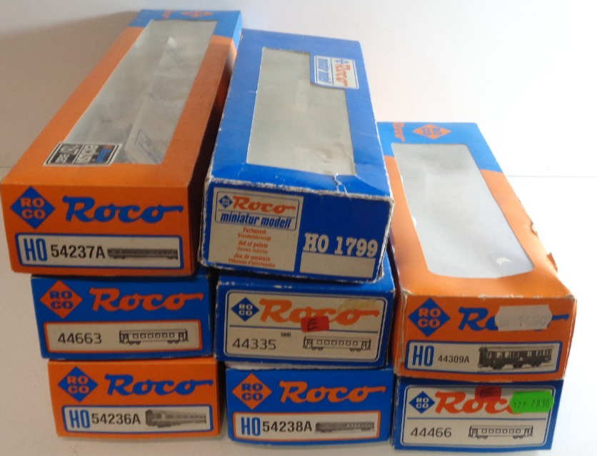 Roco H0 Leerverpackung 8 Stück siehe Foto PK1725