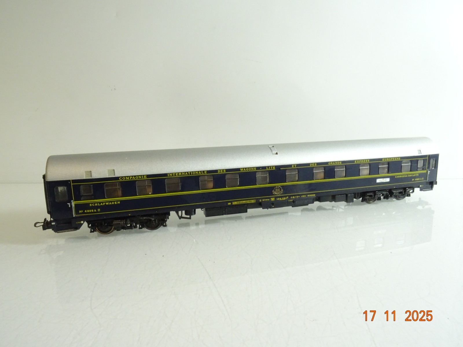 Roco H0 Schlafwagen 4602A Orient Express der CIWL RR4682 o.