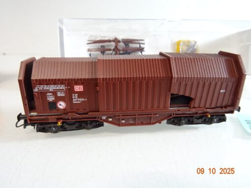 Roco H0 Teleskophaubenwagen 4670634-3 der DB, siehe Bilder in OVP RR3834 – Bild 4