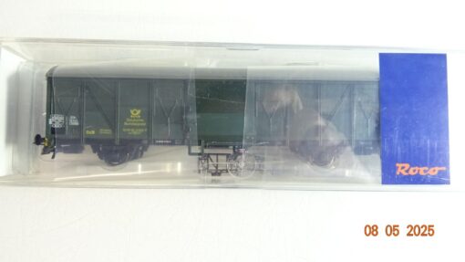 Roco H0 gedeckter  Bahnpostwagen der DBP in OVP PR7508