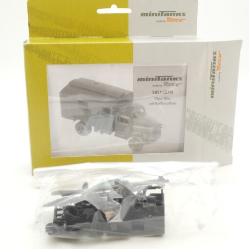 Roco Minitanks 1:87 5051 Opel Blitz mit Kofferaufbau neuwertig in OVP QR2745