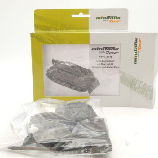 Roco Minitanks 1:87 5131 M 88 Bergpanzer mit Räumschild in OVP QR2316