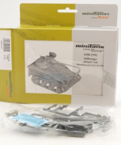 Roco Minitanks 1:87 5195 Bausatz Waffenträger Wiesel 1 neuwertig in OVP QR2610