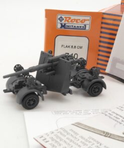 Roco Minitanks 1:87 740 Flak 8,8 cm Geschütz in OVP RR799