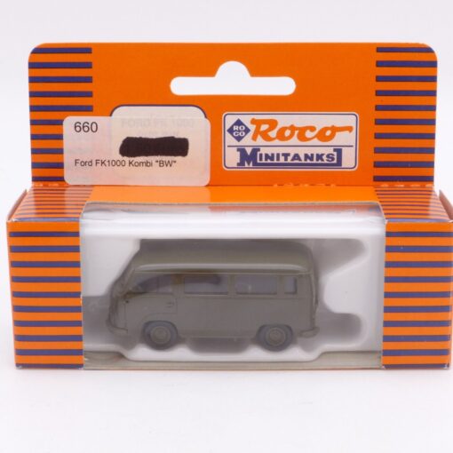 Roco Minitanks H0 1:87 Nr.: 660 Ford FK1000 Bus Bundeswehr, in OVP EX1930 – Bild 4