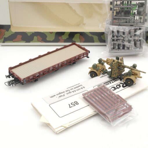 Roco Minitanks H0 857 Rungenwagen + Flak Limited Edition in OVP RR792 – Bild 5