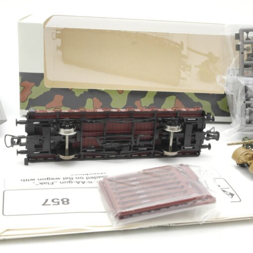 Roco Minitanks H0 857 Rungenwagen + Flak Limited Edition in OVP RR792 – Bild 6