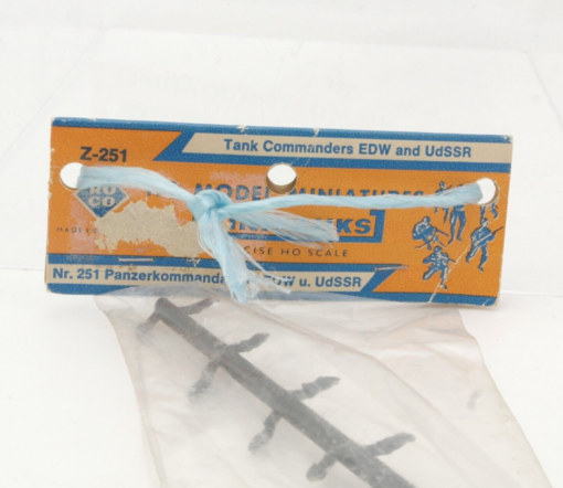 Roco Minitanks HO Z-251 Panzerkommandanten EDW u UdSSR in OVP QR7293 – Bild 4