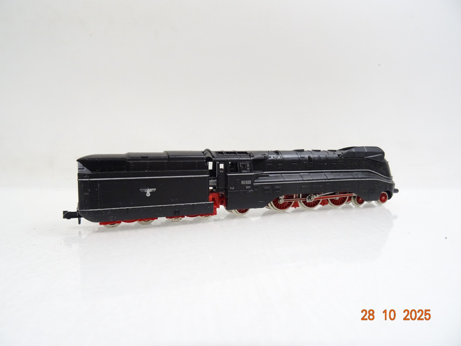 Roco N 02103A Dampflok BR 03 1050 Stromlinie der DR JL3845 o. – Bild 4