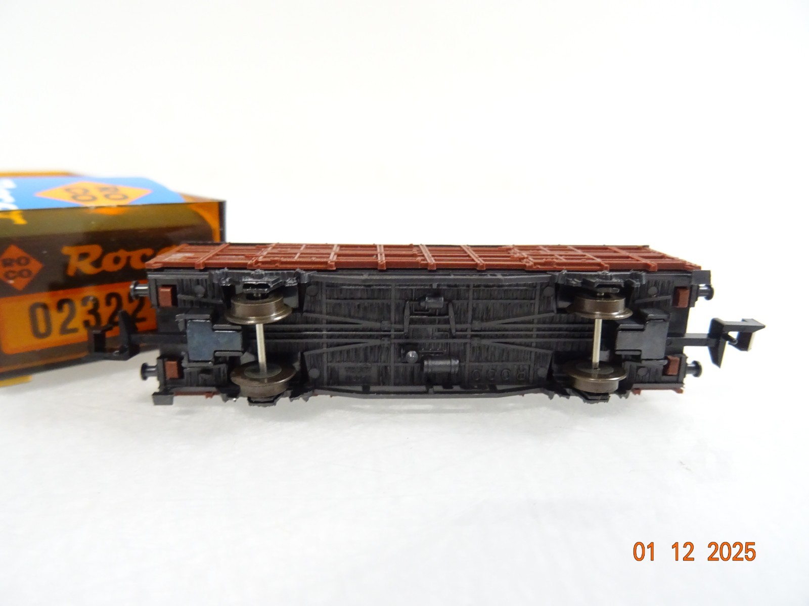 Roco N 02322 S Viehwagen der DB in OVP RR5152 – Bild 4