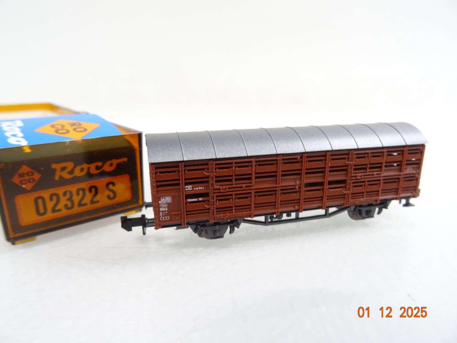Roco N 02322 S Viehwagen der DB in OVP RR5152