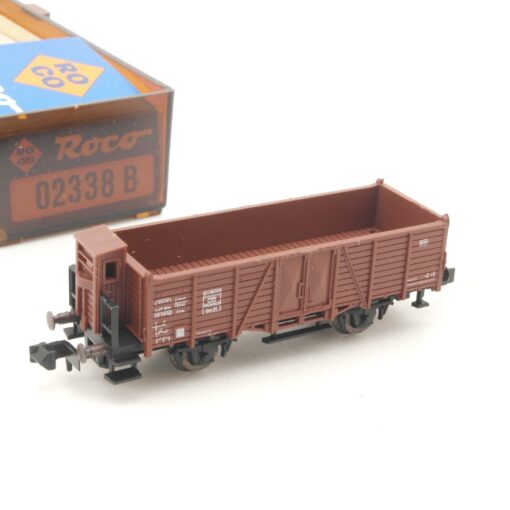 Roco N 02338 B offener Güterwagen m. Bremserhaus der ÖBB in OVP RR464