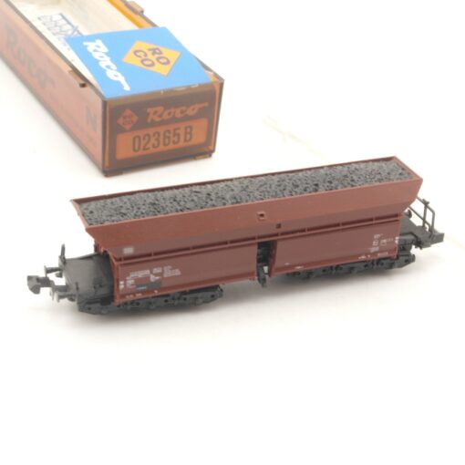 Roco N 02365 B Selbstentladewagen mit Ladung der DB in OVP RR3578 – Bild 3