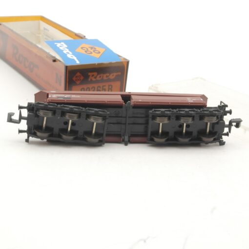 Roco N 02365 B Selbstentladewagen mit Ladung der DB in OVP RR3578 – Bild 4