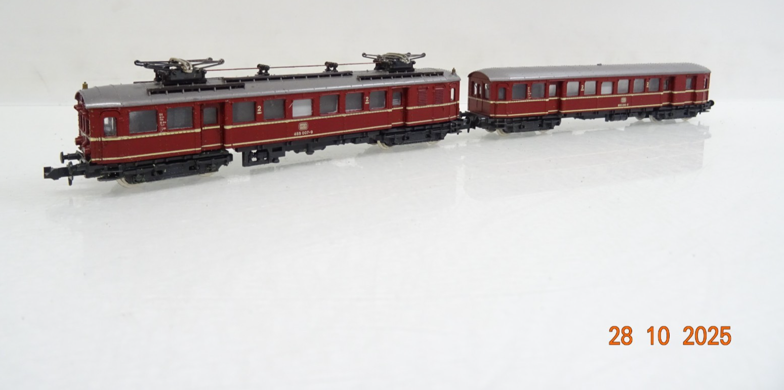 Roco N 2160 Elektro-Triebwagen 2tlg. ET 485 der DB JL3932 o.