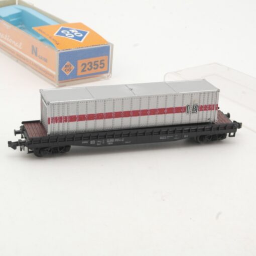 Roco N 2355 Containerwagen der DB in OVP RR466