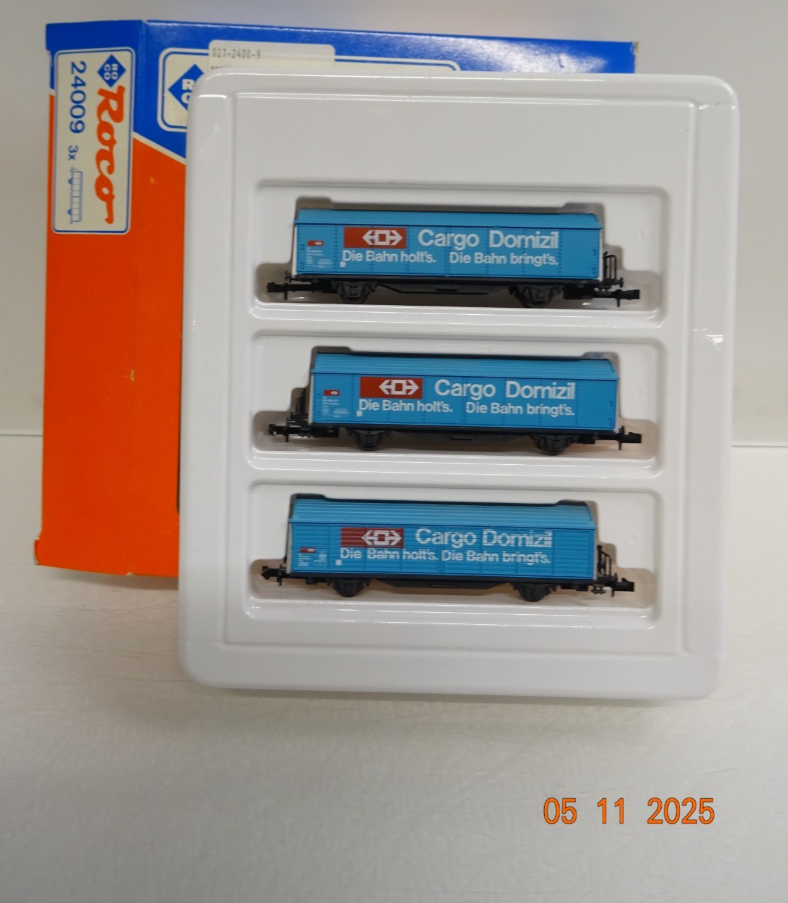 Roco N 24009 Schweiz Schiebewandwagen-Set 3tlg. der SBB in OVP JL4106