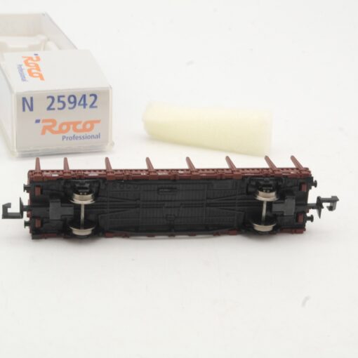 Roco N 25942 Rungenwagen mit Ladung DRK in OVP RR472 – Bild 4