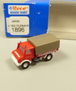 Roco Spur N 1:160 1896 Unimog U 1300 Feuerwehr in OVP EX6386