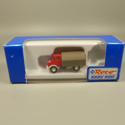 Roco Spur N 1:160 1896 Unimog U 1300 Feuerwehr in OVP EX6386 – Bild 4