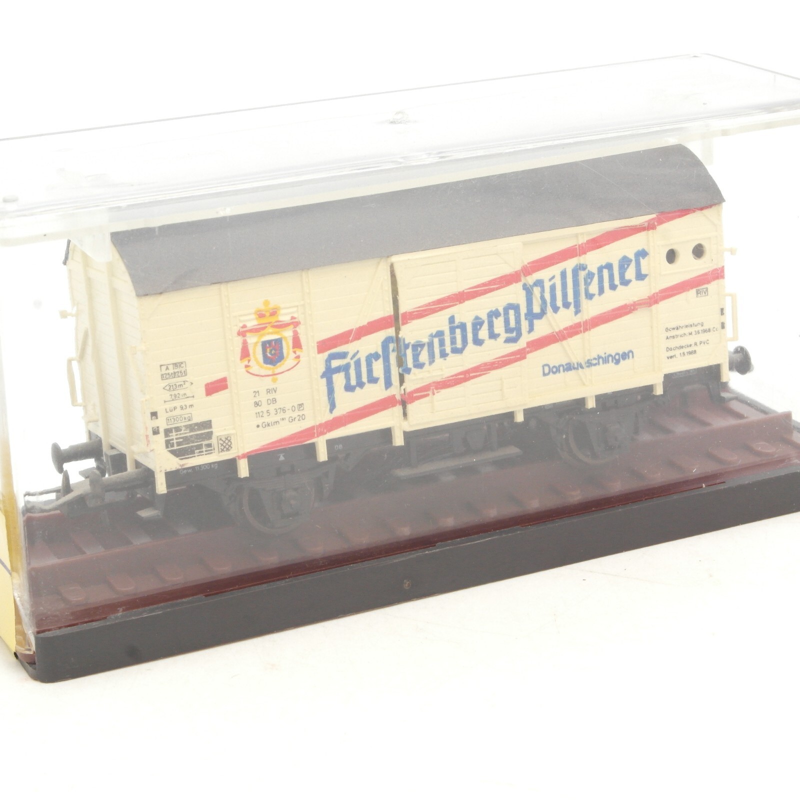 Röwa H0 2063 Bierwagen Fürstenberg Pilsener der DB in OVP RF9398