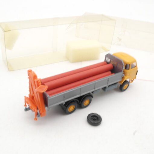 Roskopf 1:87 425 Saurer Röhrentransporter mit Ladung in OVP RR1174 – Bild 3