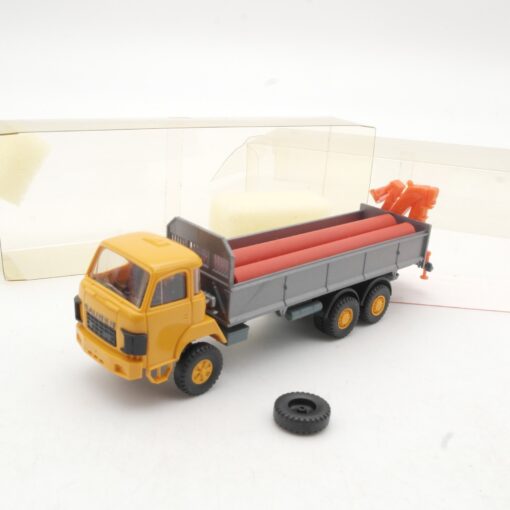 Roskopf 1:87 425 Saurer Röhrentransporter mit Ladung in OVP RR1174