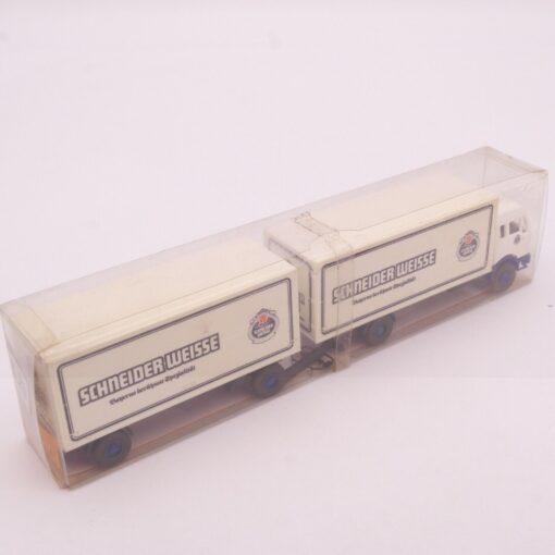 Roskopf 1:87 618 Mercedes Benz 1625 Hängerzug Schneider Weisse in OVP EA2025 – Bild 3