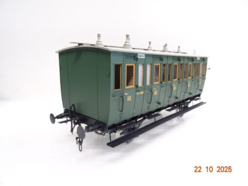 SMT Spur 0 3.20B Abteilwagen c-Klasse K.Bay.Sts.B. Messingmodell in OVP JL3776 – Bild 4