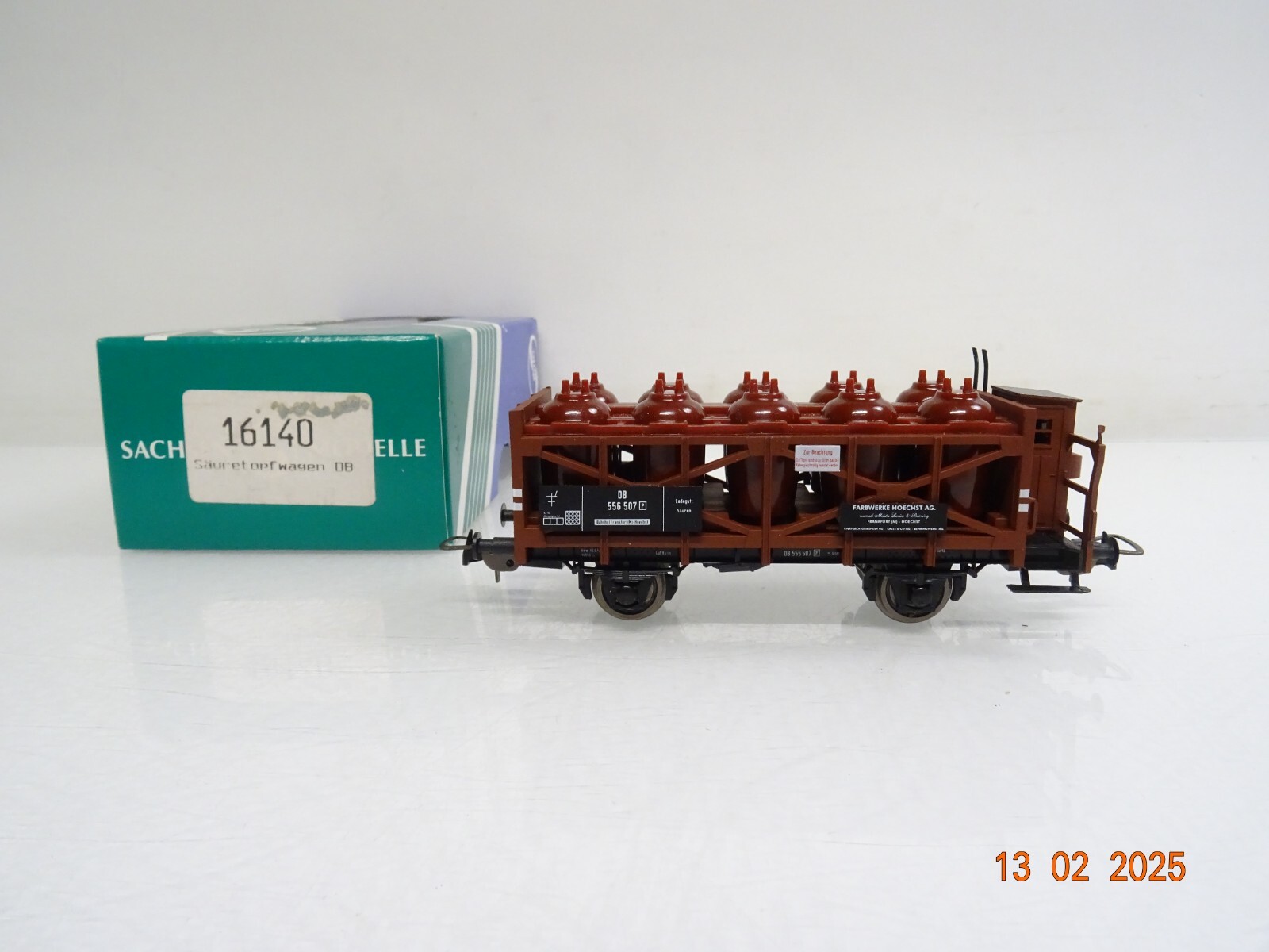 Sachsenmodelle H0 16140 Säuretopfwagen der DB in OVP PR5910