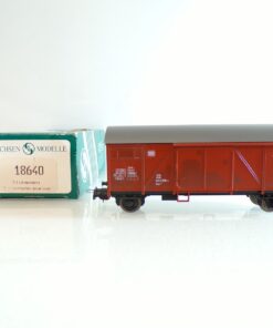 Sachsenmodelle H0 18640 ged. Güterwagen 143 2 076-4 Glms der DB in OVP BH1137