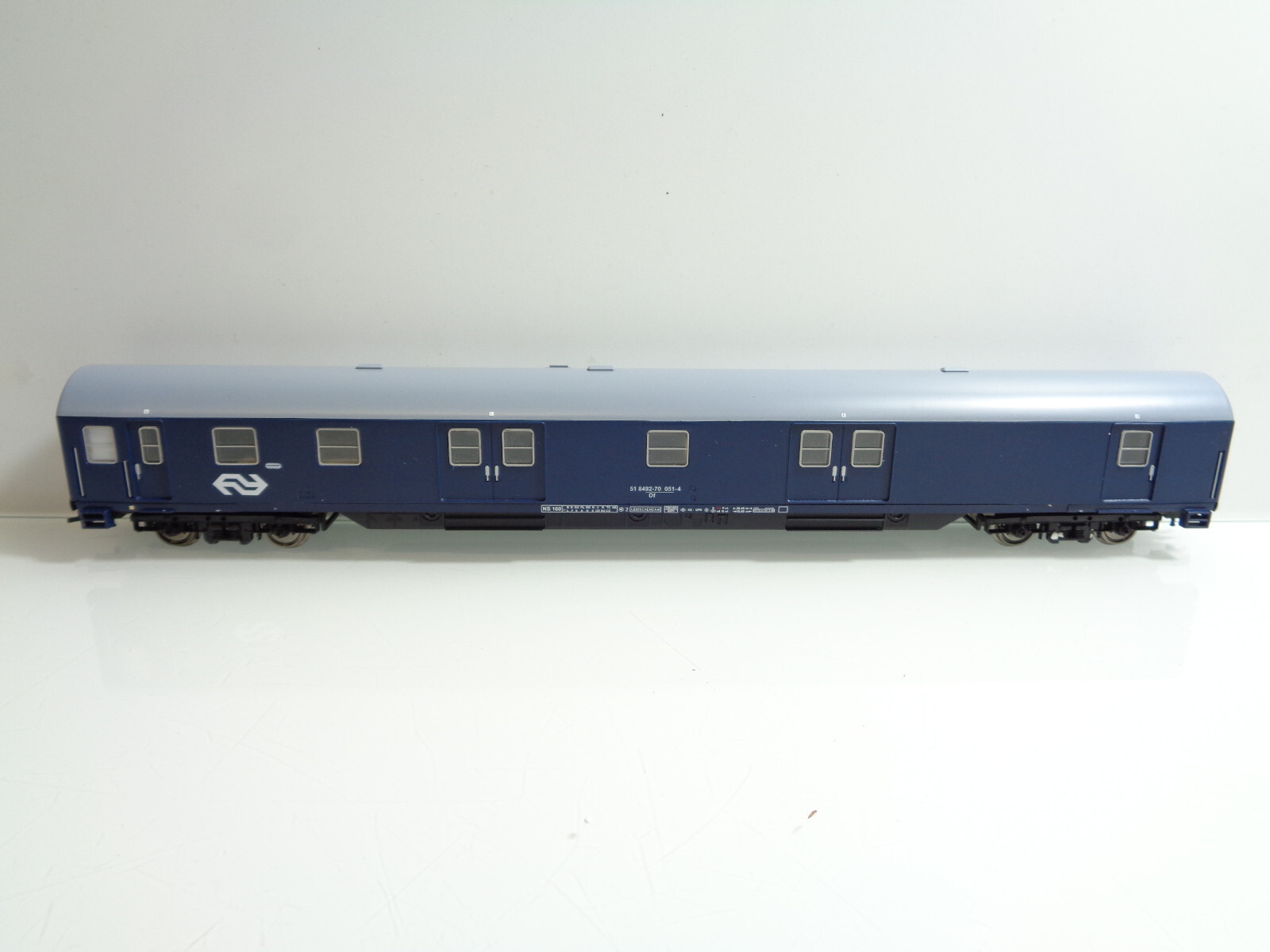 Sachsenmodelle H0 74515 Bahnpostwagen der NS in OVP JD5600 – Bild 3